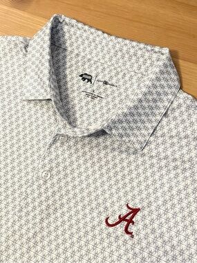 Onward Reserve Alabama Crimson Tide College Logo Performance Polo